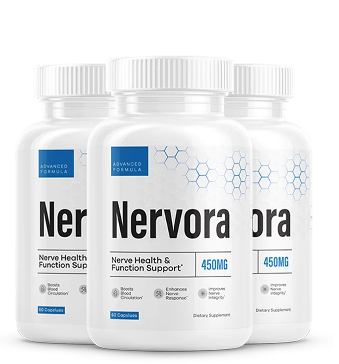 Nervora 3 bottles 90 day supply